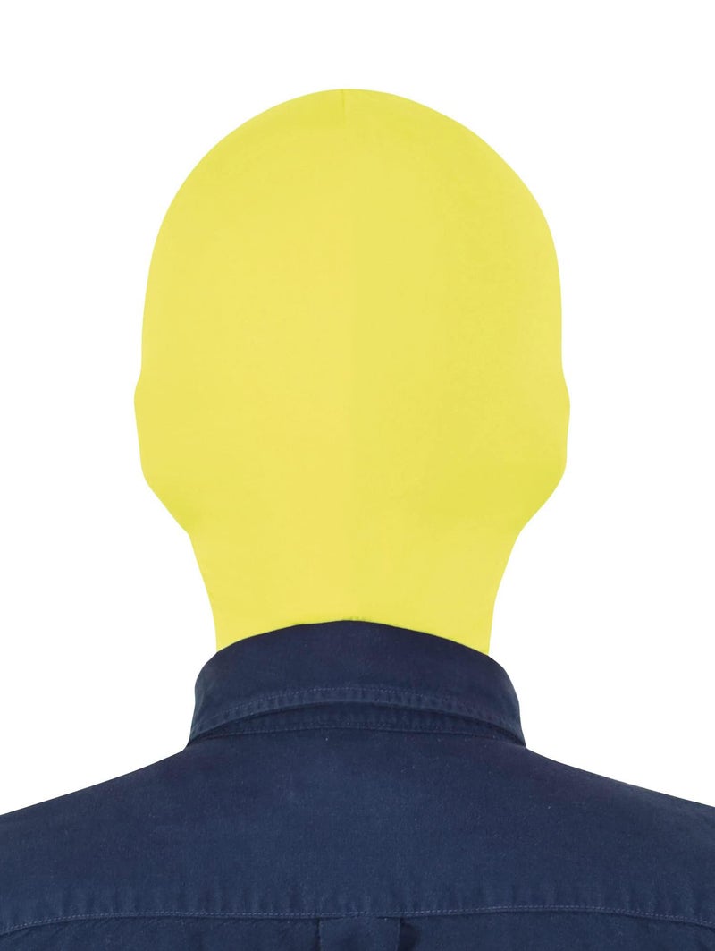 Gaoin Unisex Face open Zentai Hood Mask for Costume Parties (Yellow) - Image 2
